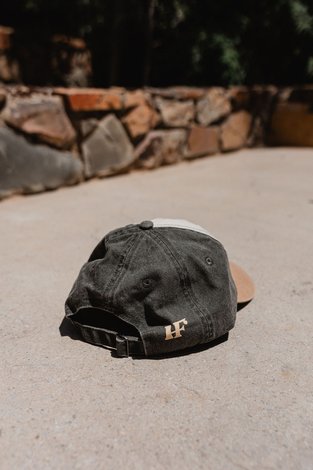 Lekke Vibe Vintage Cap - Mustard & Green - Image 3